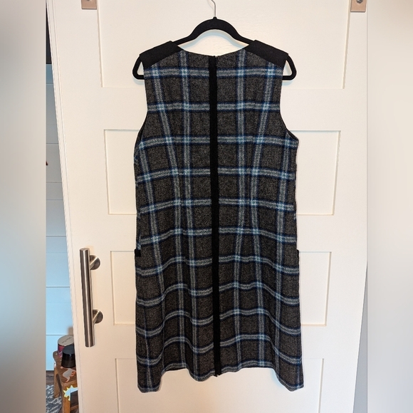 Boden British Tweed by Moon wool dress size 14 long. - Picture 4 of 4